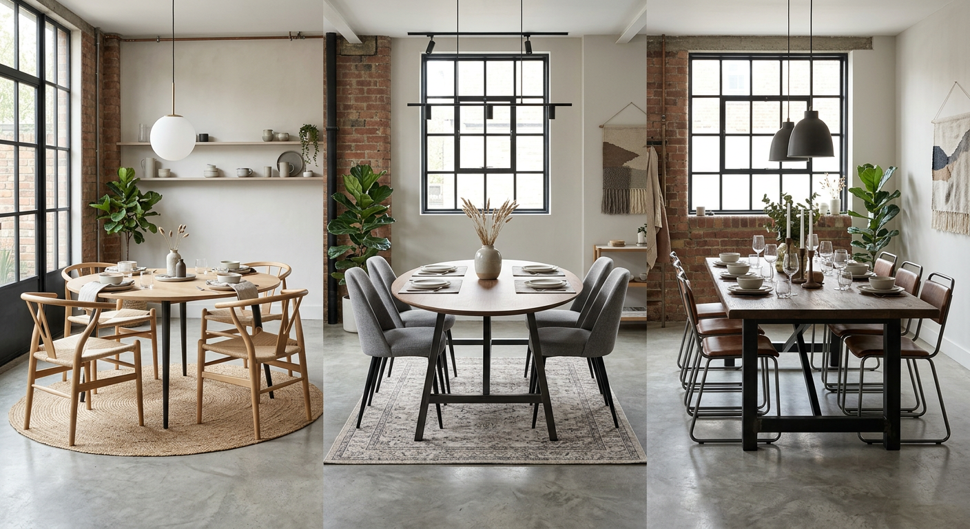 Söögilaud on kodu süda: kuidas valida õige suurus ja stiil?